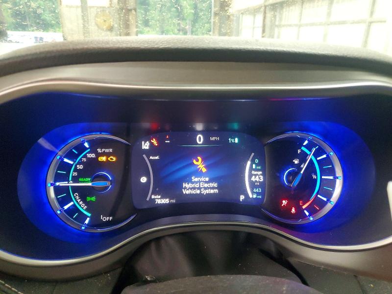2021 Chrysler VIN 2C4RC1S75MR526828 COPART salvage auction — SIDE, Nc - Salvage Certificate Of Title, sold $4,450 on 2026-07-29 (photo 9)