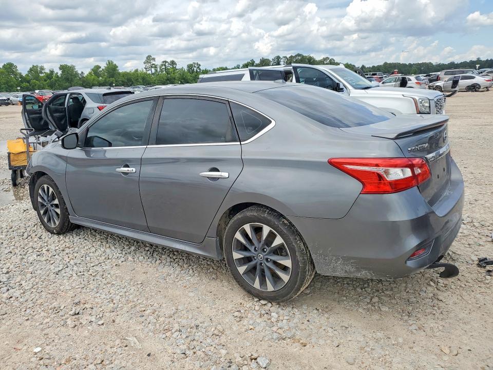 2019 Nissan Sentra VIN 3N1AB7AP4KY298308 COPART salvage auction — FRONT END, Tx - Salvage Vehicle Title, sold $150 on 2026-07-24 (photo 2)