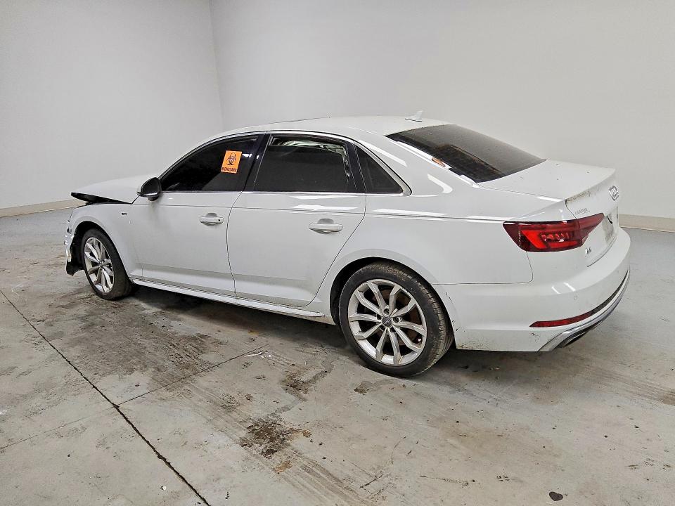 2019 Audi A4 VIN WAUENAF4XKN002199 COPART salvage auction — FRONT END, Va - Certificate Of Title, sold $3,100 on 2026-07-16 (photo 2)