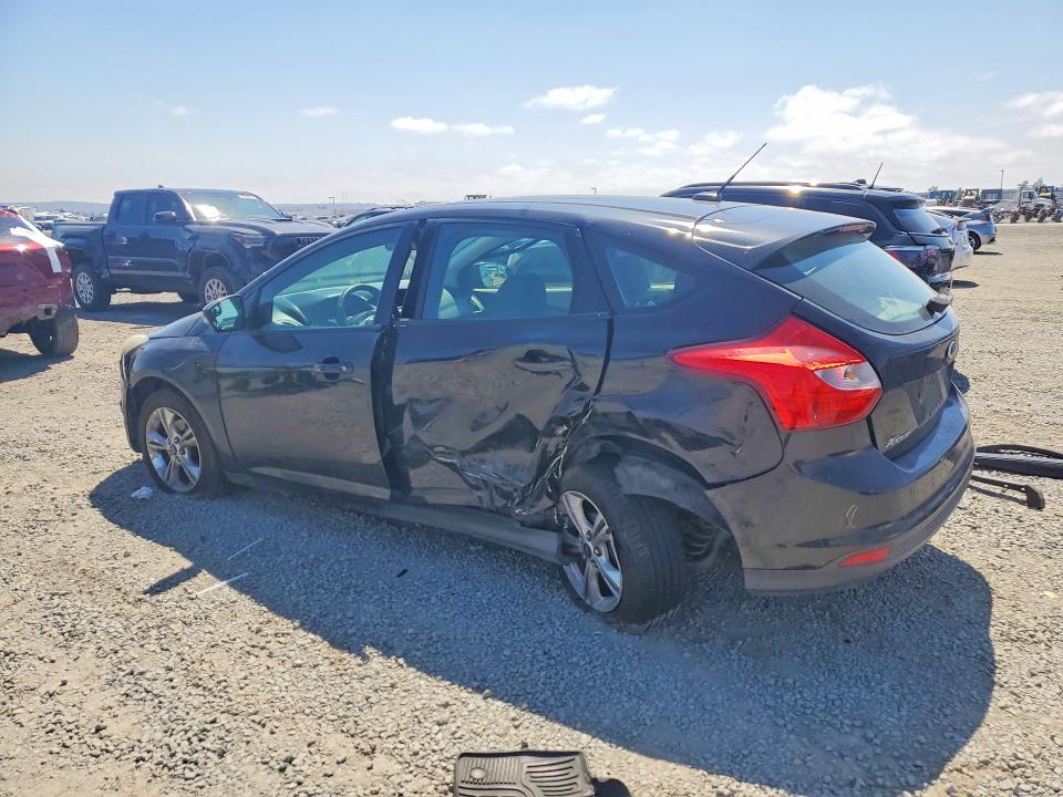 2013 Ford Focus VIN 1FADP3K22DL325174 COPART salvage auction — REAR END, Ca - Salvage Certificate, sold $250 on 2026-07-02 (photo 2)