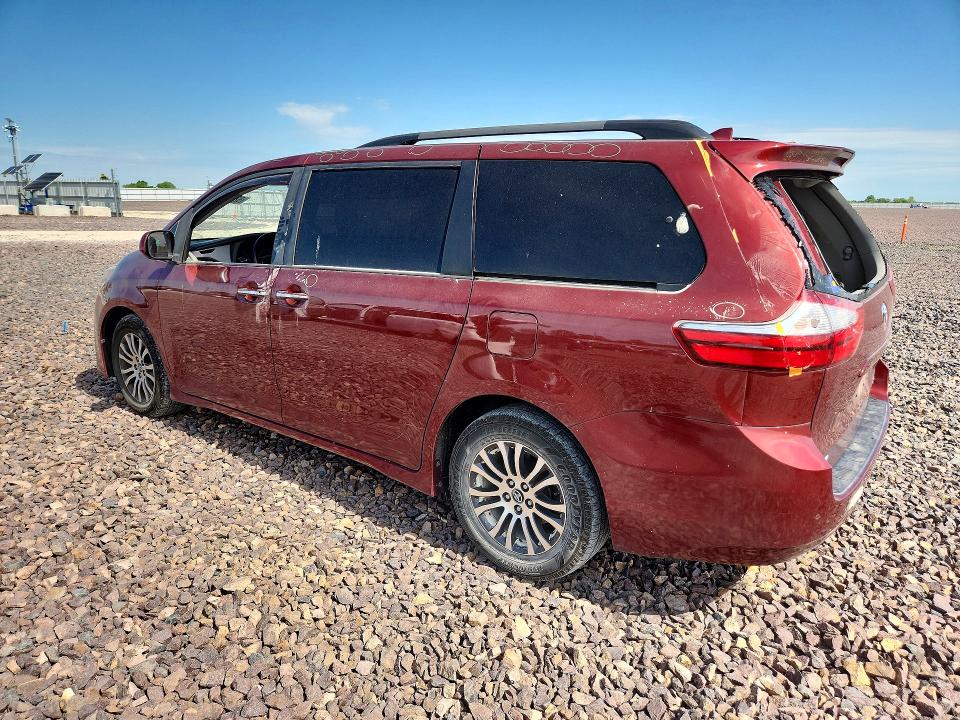 2018 Toyota VIN 5TDYZ3DCXJS927813 COPART salvage auction — HAIL, Mo - Certificate Of Title, sold $9,700 on 2026-07-20 (photo 2)