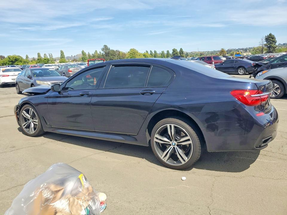 2017 BMW 7er VIN WBA7E2C34HG740829 COPART salvage auction — FRONT END, CA - SALVAGE CERTIFICATE, sold $3,250 on 2026-07-17 (photo 2)