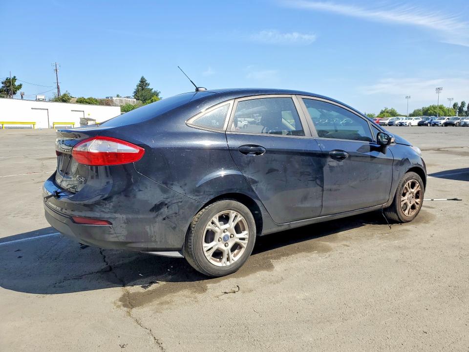 2016 Ford Fiesta VIN 3FADP4BJ6GM120523 COPART salvage auction — SIDE, Ca - Salvage Certificate, sold $400 on 2026-07-10 (photo 3)
