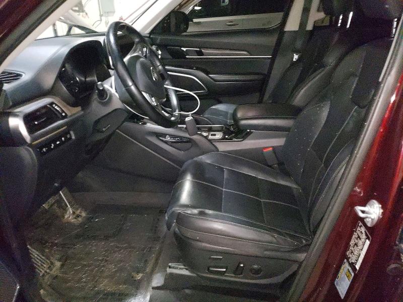 2021 Kia Telluride VIN 5XYP54HCXMG129479 COPART salvage auction — MINOR DENT/SCRATCHES, AK - CERTIFICATE OF VEHICLE TITLE, sold $19,400 on 2026-07-14 (photo 7)