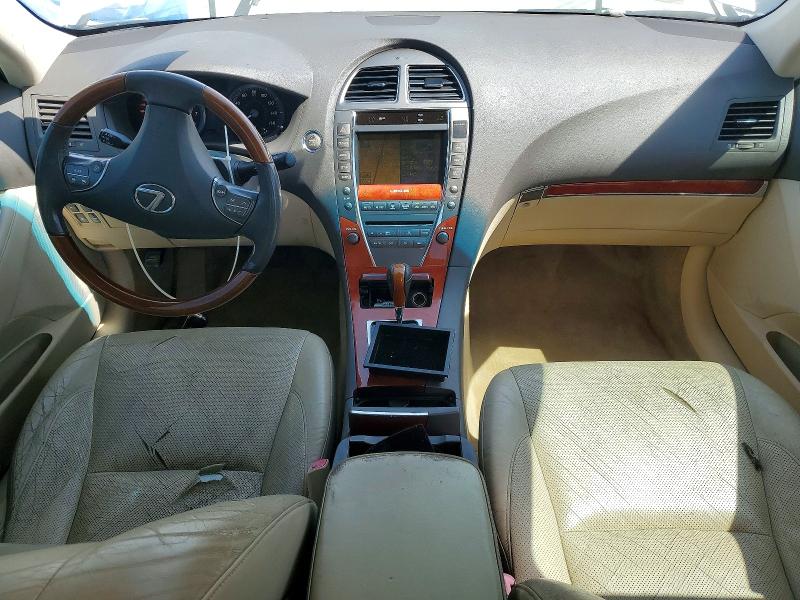 2010 Lexus ES VIN JTHBK1EG6A2400728 COPART salvage auction — FRONT END, Al - Cert Of Title-Salvage Title, sold $1,100 on 2026-07-13 (photo 8)