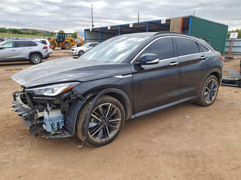 2024 Infiniti VIN 3PCAJ5JR9RF108885 COPART salvage auction — FRONT END, Co - Salvage Title, sold $8,800 on 2026-07-29 (photo 1)