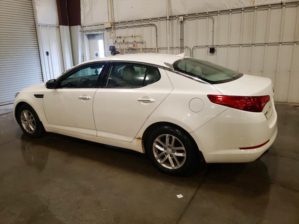 2013 Kia Optima VIN 5XXGM4A7XDG227447 COPART salvage auction — UNDERCARRIAGE, Mn - Cert Of Title-Prior Salvage, sold $825 on 2026-07-20 (photo 2)