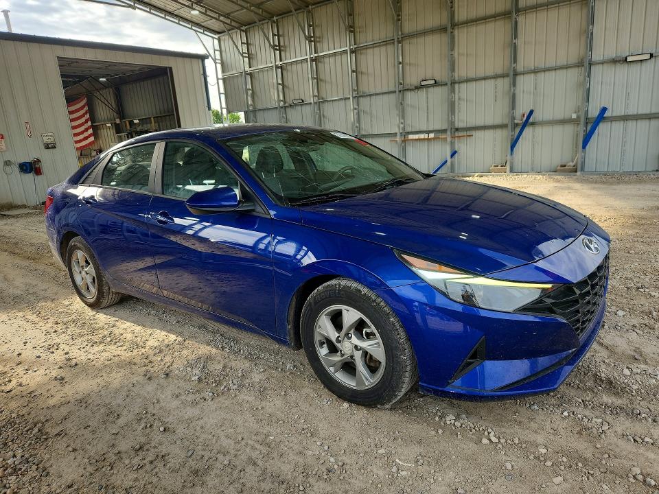 2023 Hyundai Elantra VIN 5NPLL4AG3PH094606 COPART salvage auction — HAIL, MO - SALVAGE CERTIFICATE OF TITLE, sold $3,400 on 2026-07-06 (photo 4)