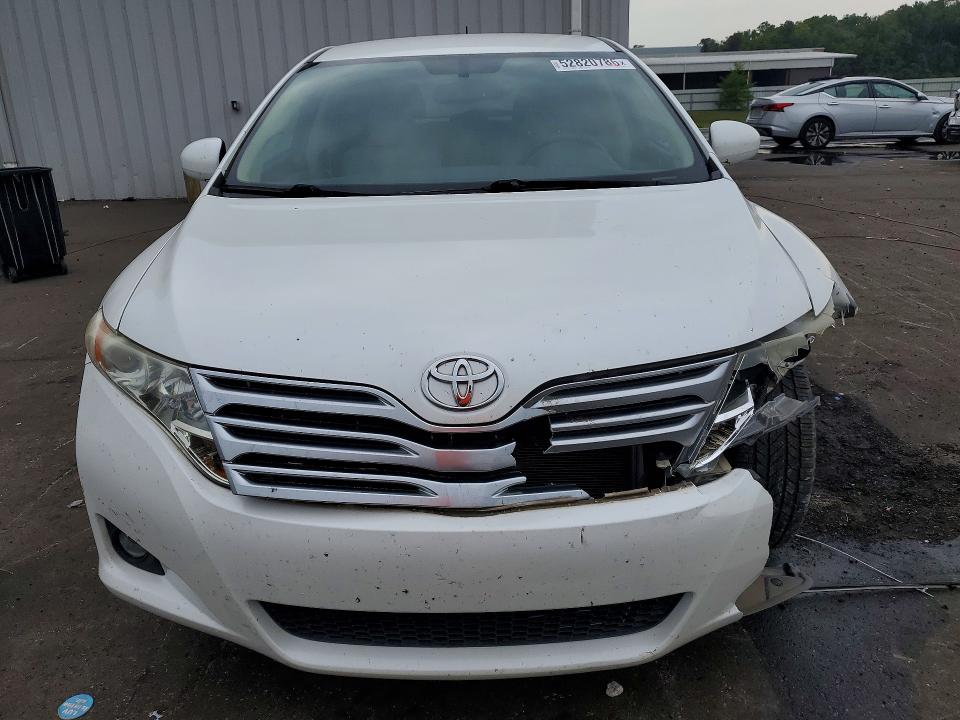 2011 Toyota Venza VIN 4T3ZA3BB0BU048228 COPART salvage auction — FRONT END, Fl - Cert Of Title Slvg Rebuildable, sold $2,400 on 2026-07-20 (photo 5)