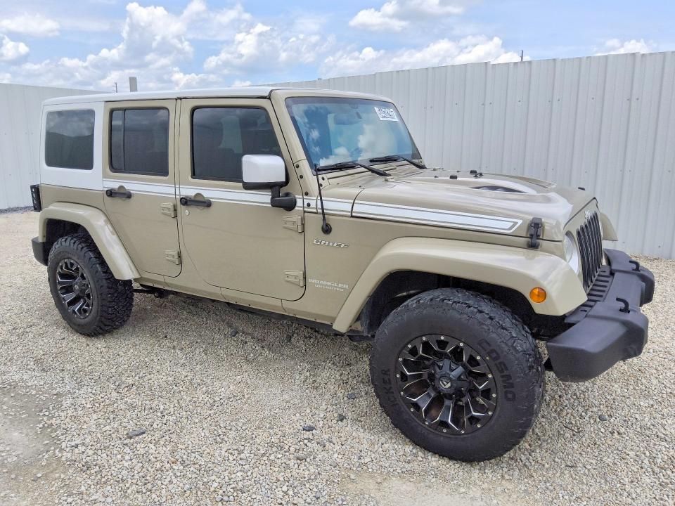 2017 Jeep Wrangler unlimited VIN 1C4BJWEG3HL685846 COPART salvage auction — MINOR DENT/SCRATCHES, La - Certificate Of Title, sold $10,600 on 2026-07-02 (photo 4)