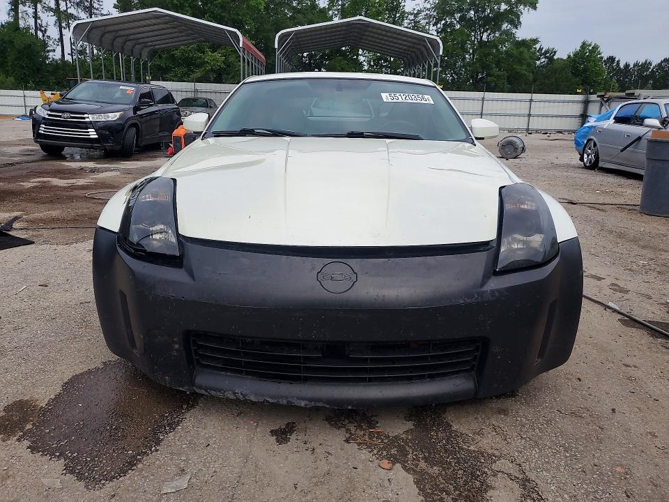 2004 Nissan 350z VIN JN1AZ34E64T061006 COPART salvage auction — FRONT END, Sc - Cert Of Title-Salvage, sold $275 on 2026-07-22 (photo 5)