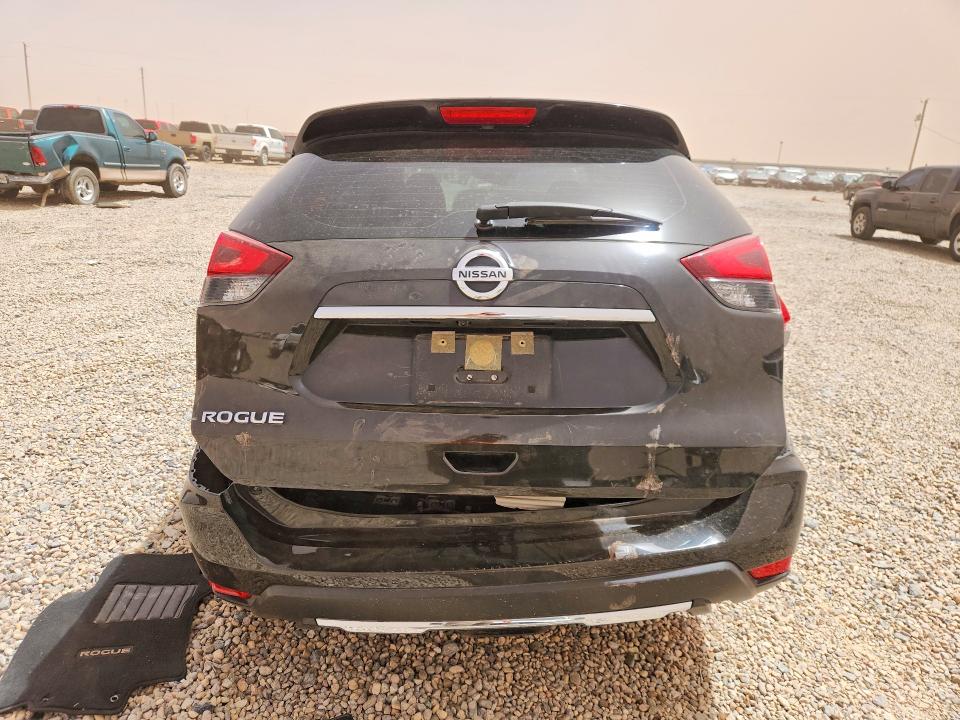 2020 Nissan Rogue VIN JN8AT2MT6LW032873 COPART salvage auction — REAR END, Tx - Salvage Vehicle Title, sold $1,600 on 2026-07-04 (photo 6)