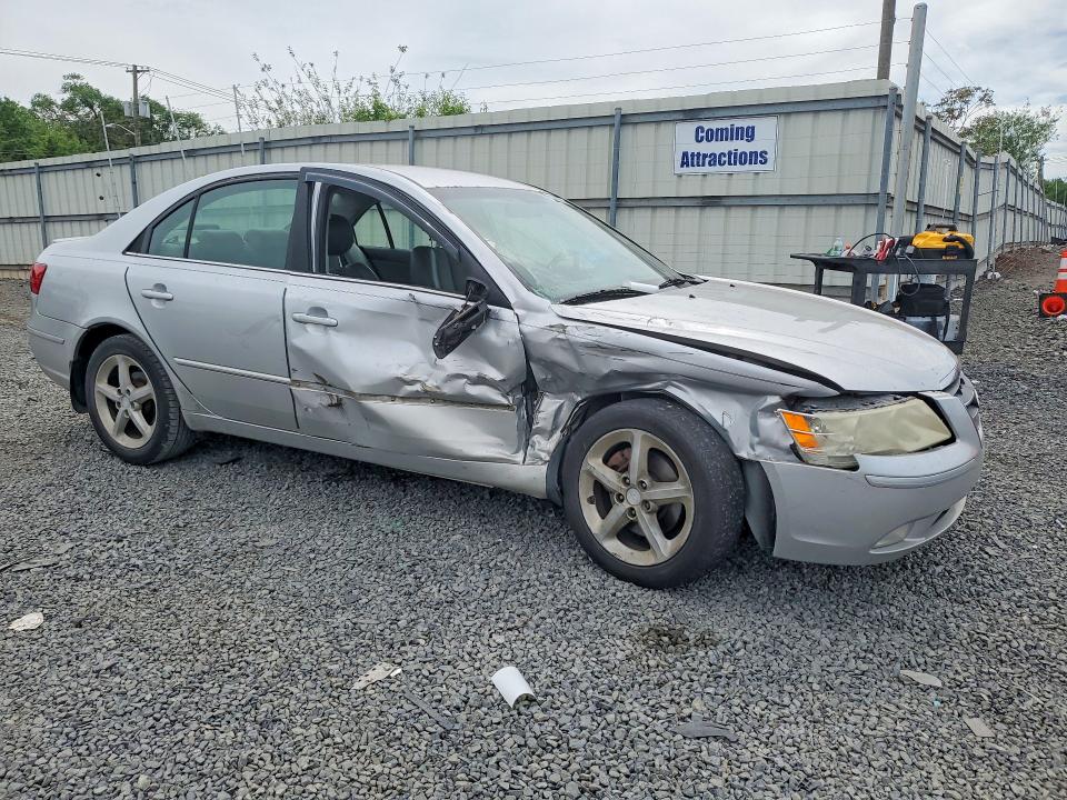 2009 Hyundai Sonata VIN 5NPEU46F29H449774 COPART salvage auction — SIDE, Nj - Cert Of Title-Salvage, sold $350 on 2026-07-28 (photo 4)
