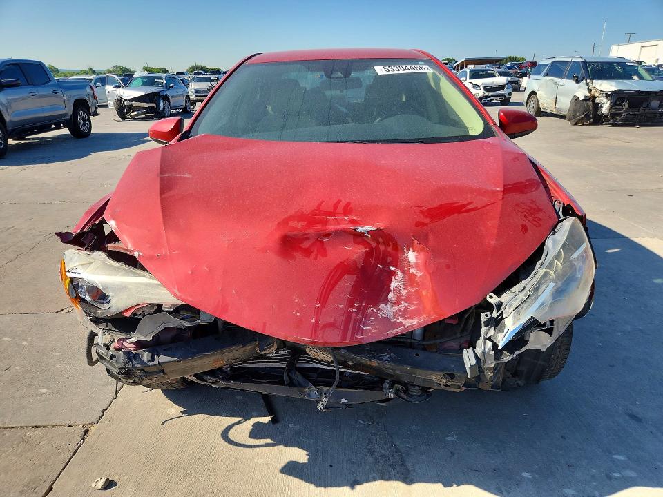 2017 Toyota Corolla VIN 5YFBURHE0HP612556 COPART salvage auction — FRONT END, Tx - Salvage Vehicle Title, sold $825 on 2026-07-16 (photo 5)
