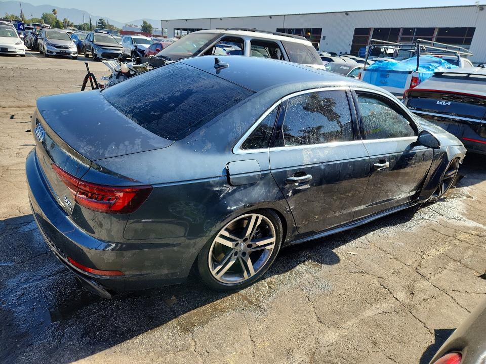 2018 Audi A4 VIN WAUENAF43JN004827 COPART salvage auction — FRONT END, Wv - Certificate Of Title, sold $50 on 2026-07-28 (photo 3)