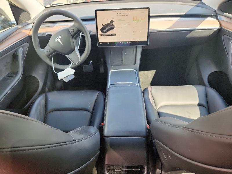 2024 Tesla Model y VIN 7SAYGDEE8RF166407 COPART salvage auction — SIDE, Ca - Salvage Certificate, sold $12,800 on 2026-07-14 (photo 8)