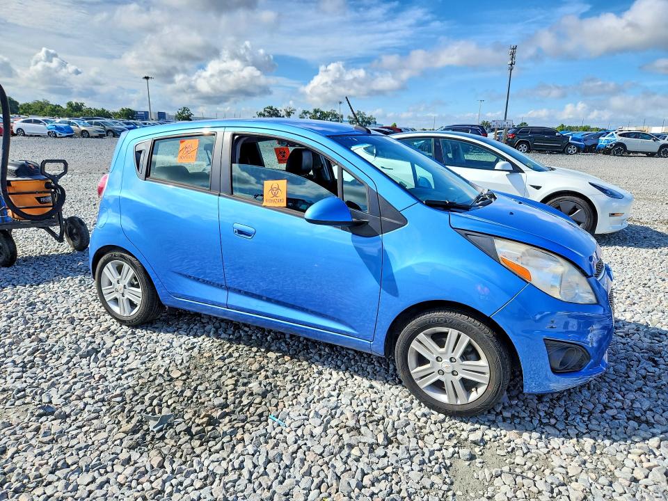 2014 Chevrolet Spark VIN KL8CB6S99EC430775 COPART salvage auction — REAR END, Tn - Salvage Certificate, sold $850 on 2026-07-06 (photo 4)