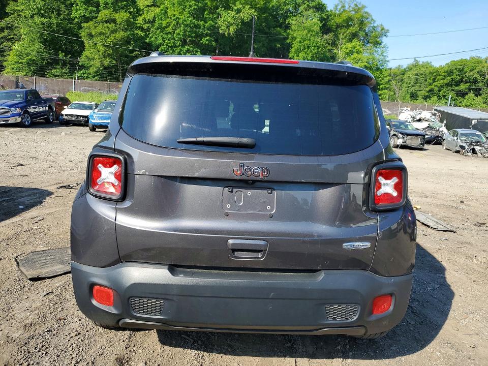 2018 Jeep Renegade VIN ZACCJABB7JPJ48685 COPART salvage auction — FRONT END, Md - Cert Of Salvage > 75% Damage, sold $475 on 2026-07-14 (photo 6)
