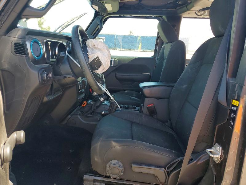 2023 Jeep Wrangler / VIN 1C4GJXAN3PW671314 COPART salvage auction — FRONT END, TX - SALVAGE VEHICLE TITLE, sold $6,300 on 2026-07-24 (photo 7)