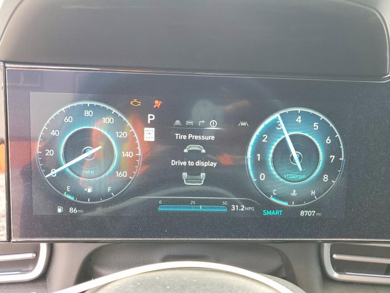 2024 Hyundai Elantra VIN KMHLM4DG6RU778370 COPART salvage auction — FRONT END, Nv - Salvage Title, sold $3,400 on 2026-07-27 (photo 9)