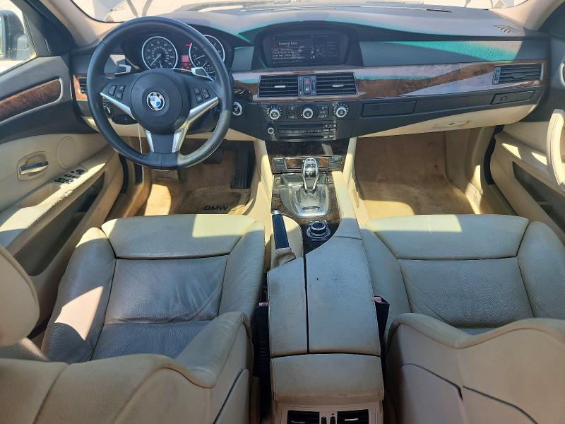 2009 BMW 5 series VIN WBANW13539C162991 COPART salvage auction — MINOR DENT/SCRATCHES, Ga - Certificate Of Title, sold $575 on 2026-07-06 (photo 8)