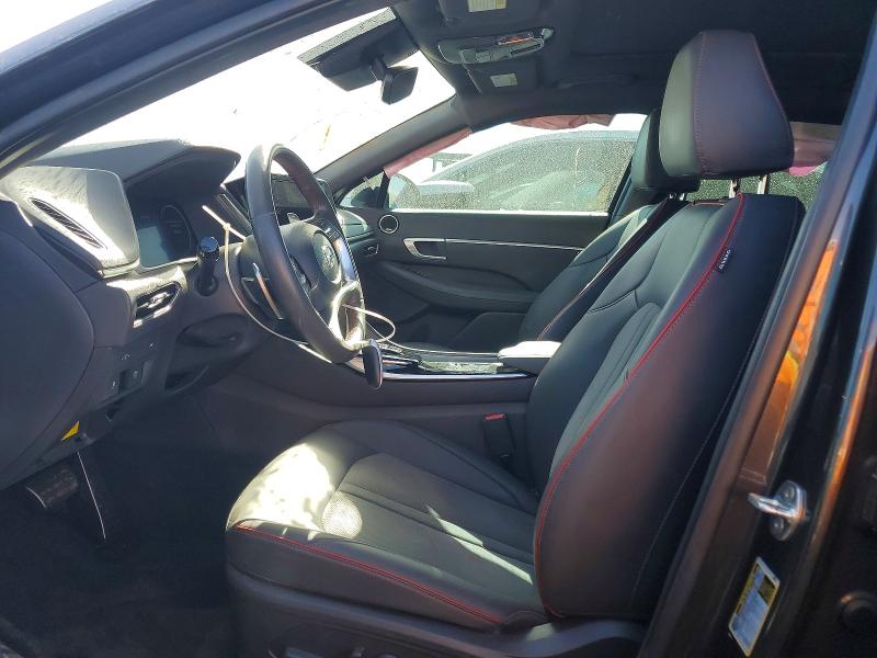 2022 Hyundai Sonata VIN KMHL44J22NA238356 COPART salvage auction — FRONT END, Id - Salvage Certificate Of Title, sold $175 on 2026-07-23 (photo 7)