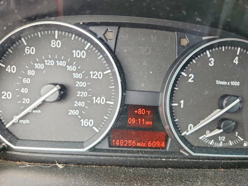 2009 BMW 1 series VIN WBAUL73599VJ76714 COPART salvage auction — FRONT END, Id - Salvage Certificate Of Title, sold $70 on 2026-07-29 (photo 9)