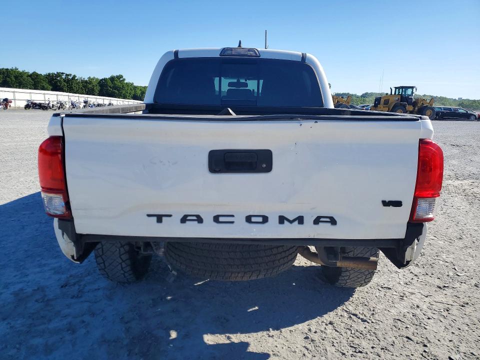 2017 Toyota Tacoma VIN 5TFAZ5CN1HX037768 COPART salvage auction — REAR END, Nc - Salvage Certificate Of Title, sold $16,000 on 2026-07-08 (photo 6)