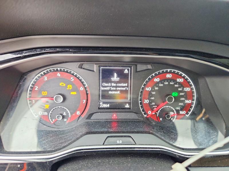 2020 Volkswagen Jetta VIN 3VWC57BU1LM095500 COPART salvage auction — FRONT END, Tx - Salvage Vehicle Title, sold $4,150 on 2026-07-06 (photo 9)