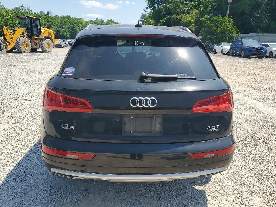 2018 Audi Q5 VIN WA1BNAFY0J2014882 COPART salvage auction — FRONT END, Ms - Cert Of Title-Salvaged, sold $2,900 on 2026-07-15 (photo 6)