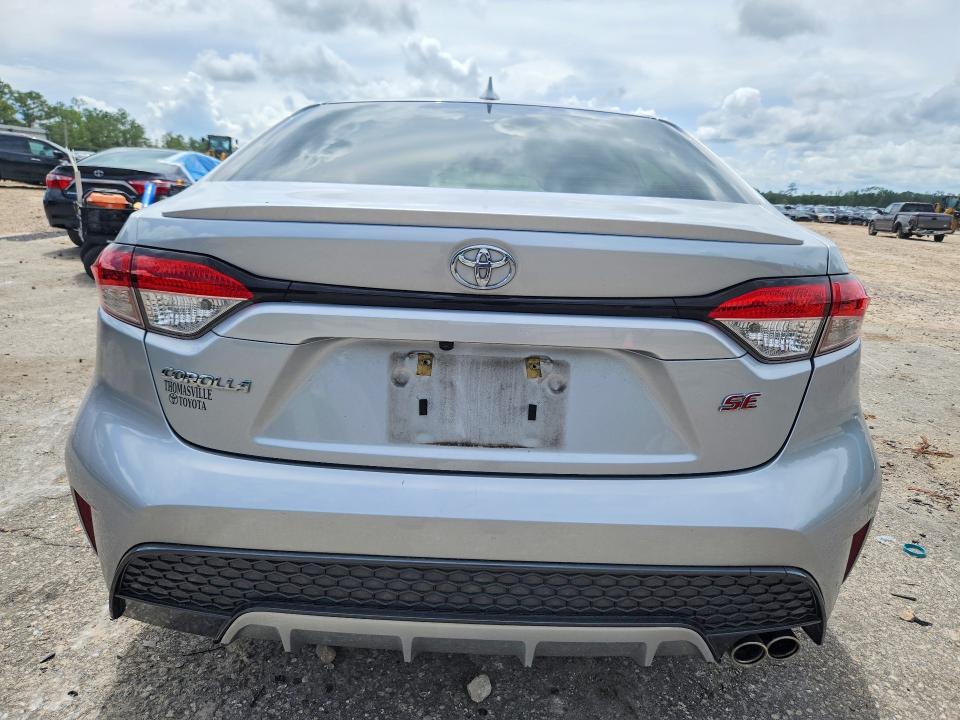 2022 Toyota Corolla VIN JTDP4MCE0NJ092410 COPART salvage auction — SIDE, Fl - Cert Of Title Slvg Rebuildable, sold $6,500 on 2026-07-10 (photo 6)