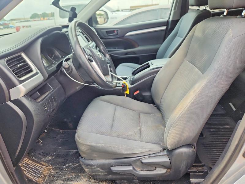 2015 Toyota Highlander VIN 5TDBKRFH2FS163548 COPART salvage auction — SIDE, Tx - Salvage Vehicle Title, sold $2,500 on 2026-07-27 (photo 7)