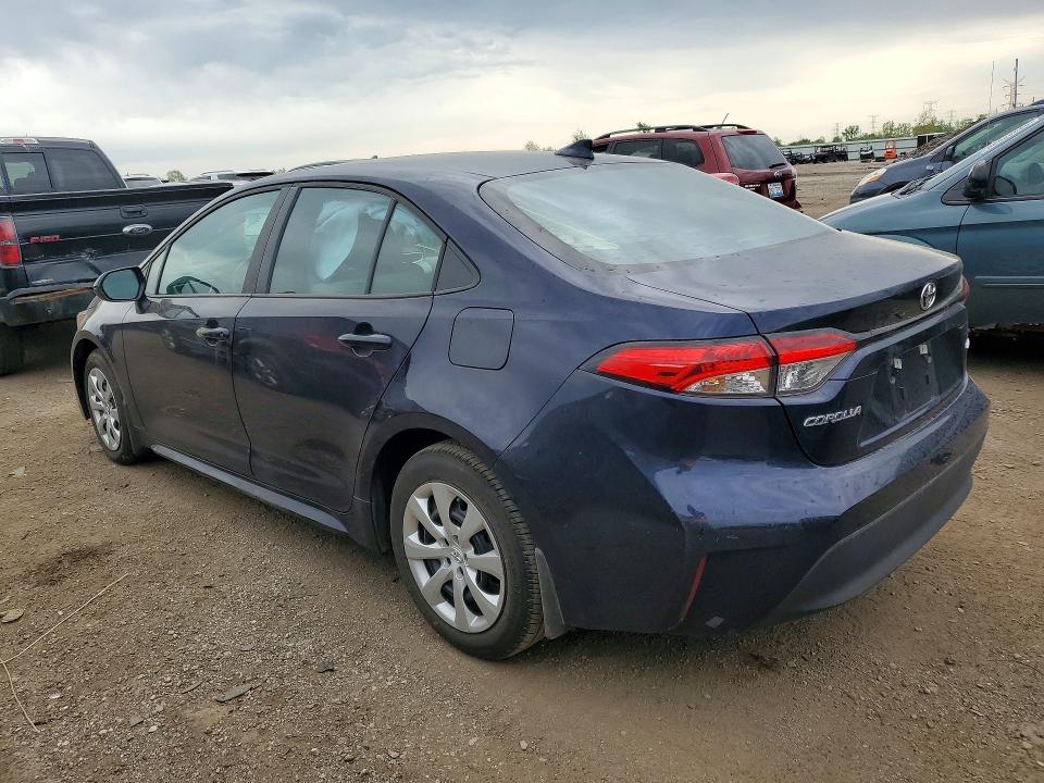 2025 Toyota Corolla VIN 5YFB4MDE3SP355893 COPART salvage auction — SIDE, Il - Salvage Certificate, sold $7,200 on 2026-07-28 (photo 2)