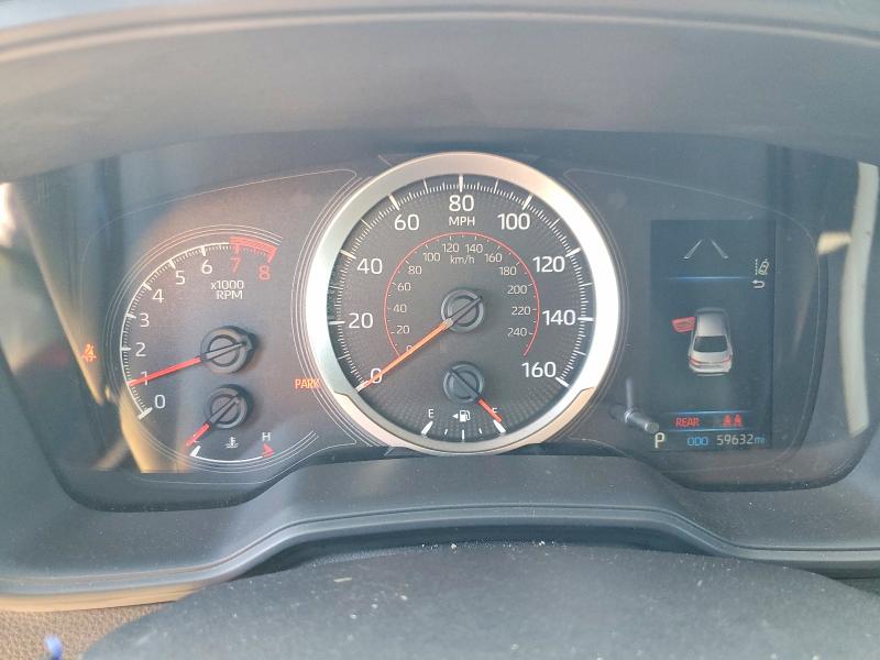 2021 Toyota Corolla VIN JTDS4MCE9MJ074724 COPART salvage auction — FRONT END, Ca - Salvage Certificate, sold $6,400 on 2026-07-24 (photo 9)