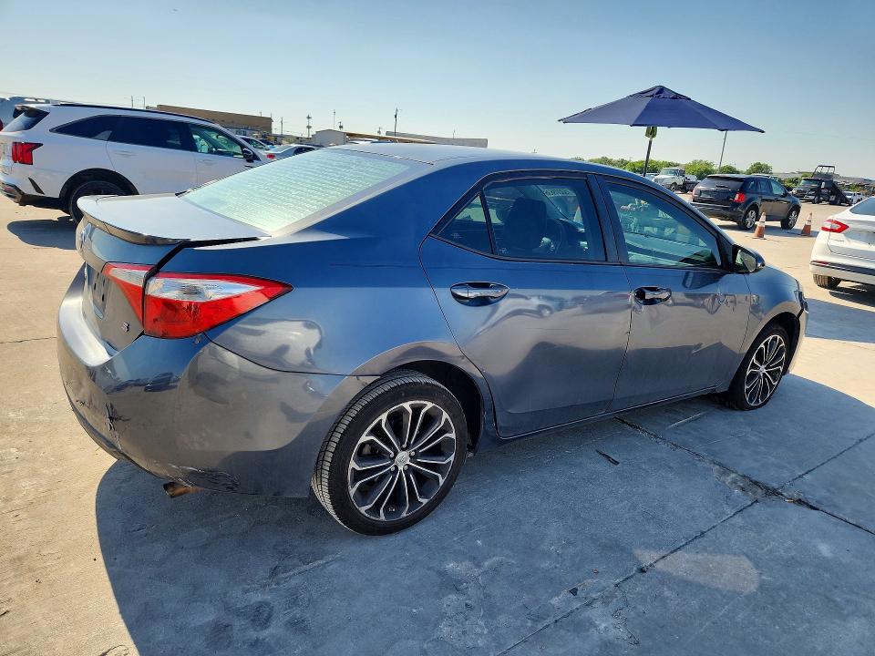 2016 Toyota VIN 5YFBURHE3GP434009 COPART salvage auction — REAR END, Tx - Certificate Of Title, sold $4,950 on 2026-07-06 (photo 3)