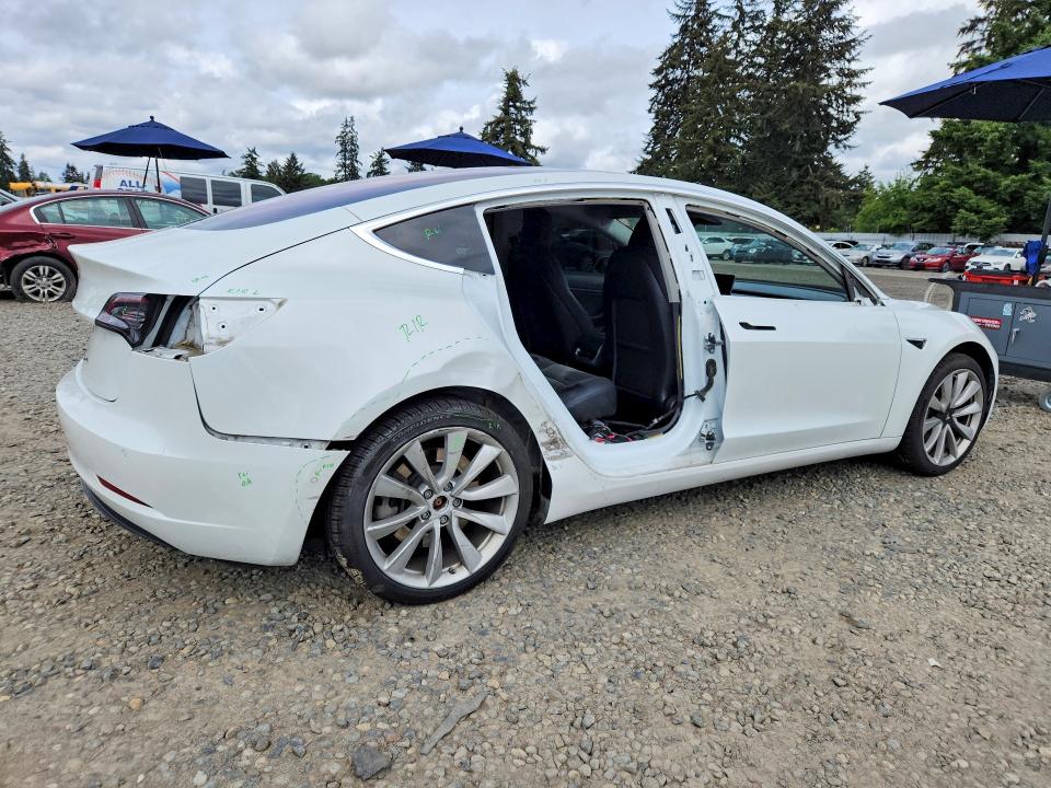 2018 Tesla Model 3 VIN 5YJ3E1EA2JF164584 COPART salvage auction — SIDE, Wa - Bill Of Sale, sold $4,350 on 2026-07-02 (photo 3)