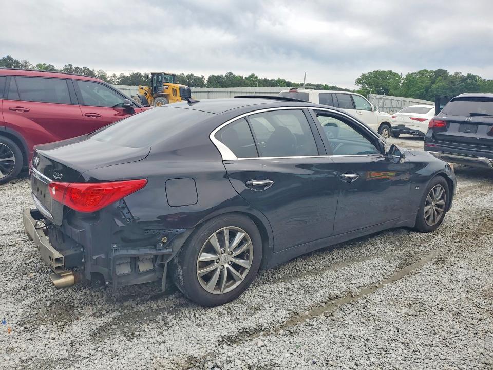 2015 Infiniti Q50 VIN JN1BV7AP0FM342664 COPART salvage auction — REAR END, Ga - Cert Of Title-Salvage, sold $2,000 on 2026-07-06 (photo 3)