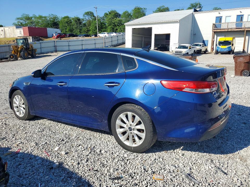 2016 Kia Optima VIN 5XXGU4L32GG087098 COPART salvage auction — ROOF, In - Certificate Of Title, sold $1,500 on 2026-07-17 (photo 2)