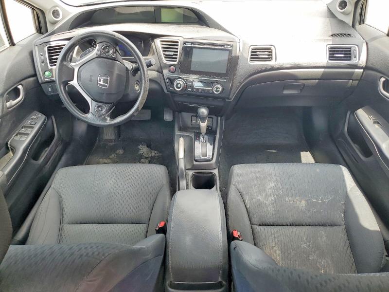 2015 Honda Civic VIN 19XFB2F73FE702415 COPART salvage auction — SIDE, Ca - Salvage Certificate, sold $2,250 on 2026-07-09 (photo 8)