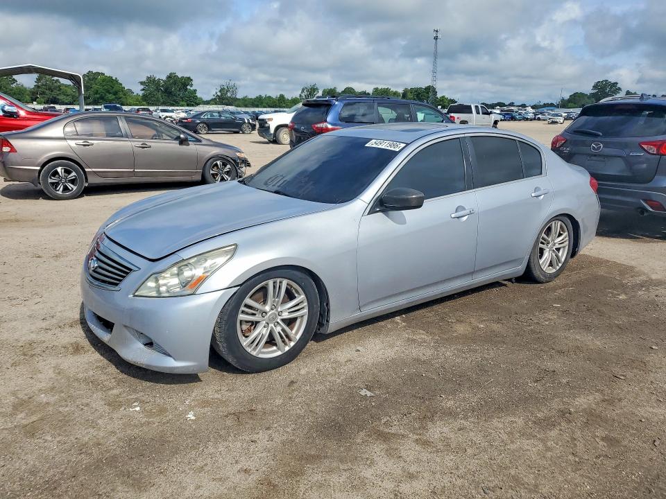 2011 Infiniti G37 VIN JN1CV6AP4BM510640 — COPART salvage auction photo