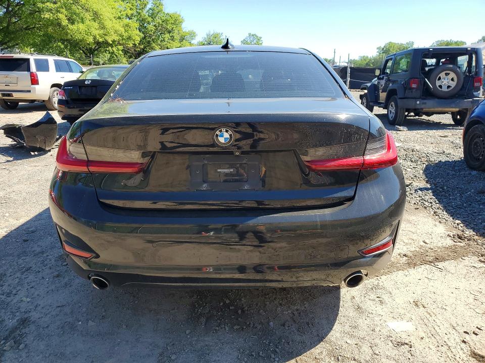 2020 BMW 3er VIN 3MW5R1J09L8B24890 COPART salvage auction — FRONT END, Salvage Title, sold $7,900 on 2026-07-09 (photo 6)