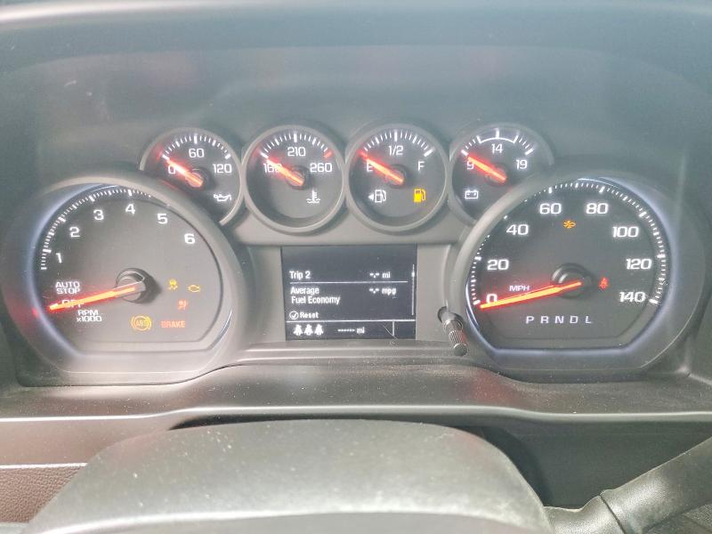 2024 Chevrolet Silverado 1500 VIN 1GCPAAEK0RZ171366 COPART salvage auction — FRONT END, TX - SALVAGE VEHICLE TITLE, sold $9,100 on 2026-07-28 (photo 9)