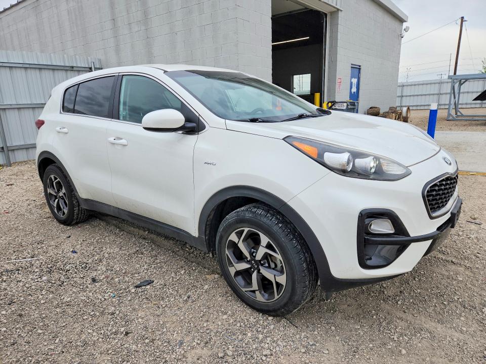 2020 Kia Sportage VIN KNDPMCAC2L7812571 COPART salvage auction — HAIL, Ia - Cert Of Title-Salvage Title, sold $250 on 2026-07-29 (photo 4)
