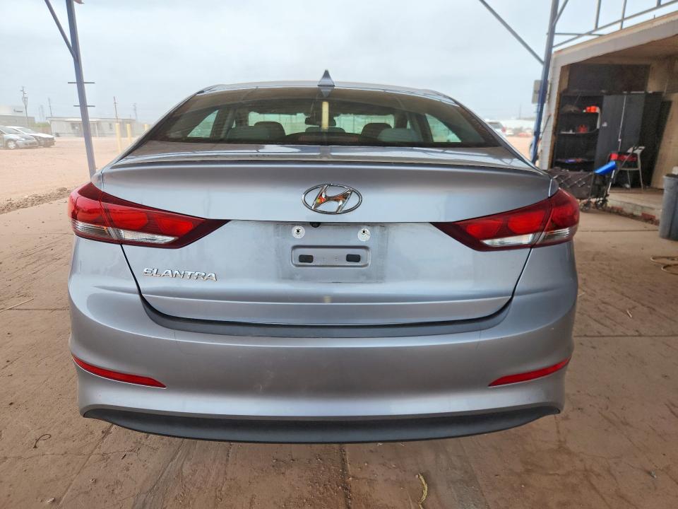 2017 Hyundai VIN 5NPD84LF0HH193492 COPART salvage auction — FRONT END, Az - Cert Of Title - Salvage, sold $2,600 on 2026-07-09 (photo 6)