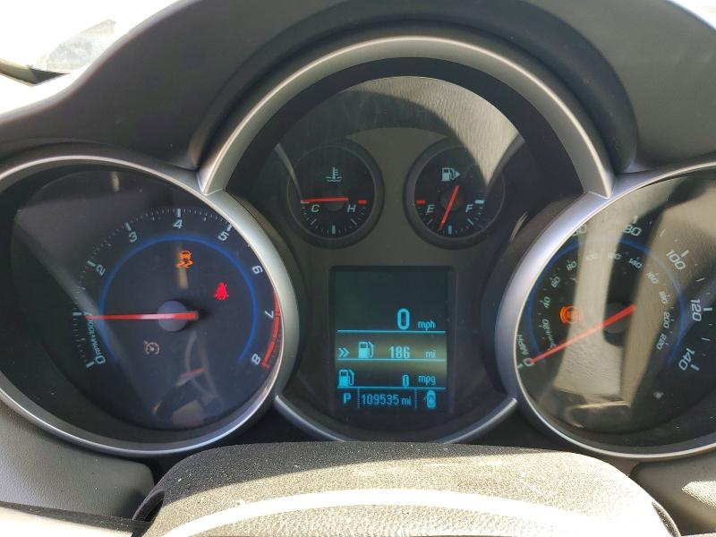 2012 Chevrolet Cruze VIN 1G1PF5SC1C7226408 COPART salvage auction — FRONT END, CA - SALVAGE CERTIFICATE, sold $400 on 2026-07-09 (photo 9)