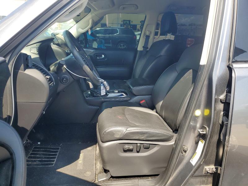 2023 Nissan Armada VIN JN8AY2AC9P9181711 COPART salvage auction — FRONT END, Tx - Salvage Vehicle Title, sold $10,500 on 2026-07-20 (photo 7)