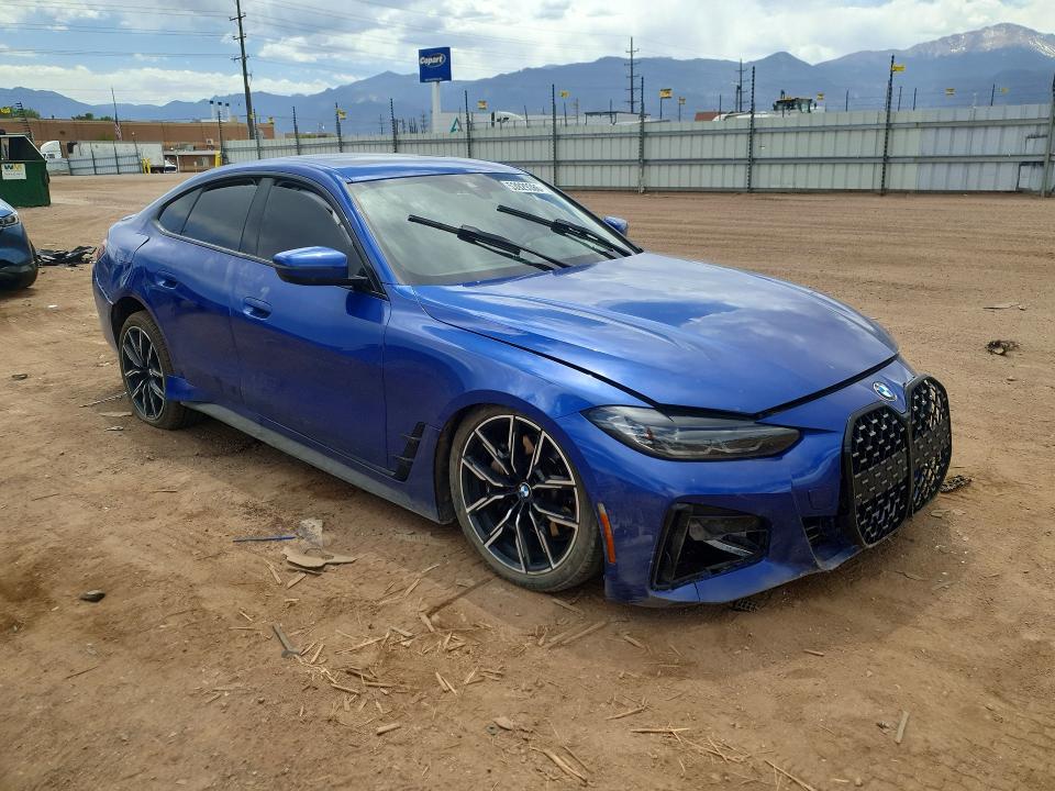 2022 BMW VIN WBA63AV02NFM87557 COPART salvage auction — FRONT END, Co - Salvage Title, sold $17,500 on 2026-07-08 (photo 4)