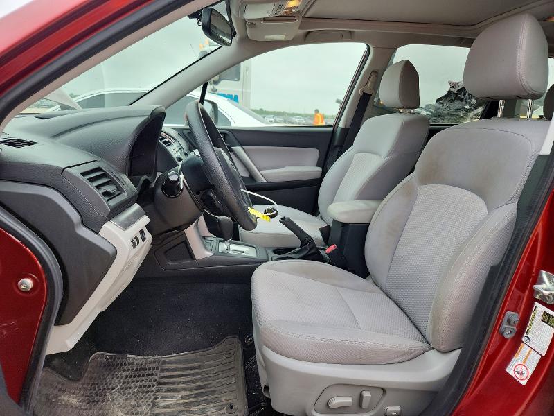 2015 Subaru Forester VIN JF2SJADC6FH468536 COPART salvage auction — HAIL, Tx - Salvage Vehicle Title, sold $30 on 2026-07-30 (photo 7)