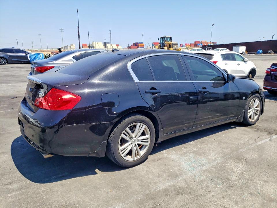 2015 Infiniti Q40 VIN JN1CV6AP3FM502342 COPART salvage auction — FRONT END, Ca - Salvage Certificate, sold $1,950 on 2026-07-08 (photo 3)