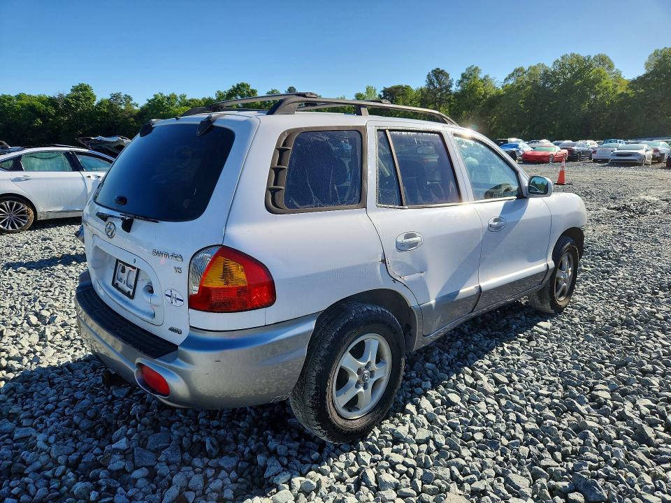2004 Hyundai Santa fe VIN KM8SC73D84U637588 COPART salvage auction — SIDE, NC - SALVAGE CERTIFICATE OF TITLE, sold $275 on 2026-07-22 (photo 3)